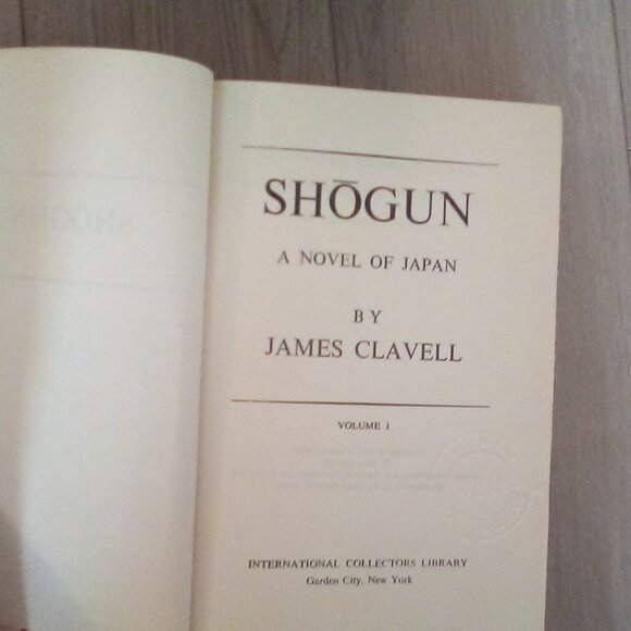 Shogun Vol. 1 & 2, James Clavell  International Collectors Library 1975 Vintage - Picture 7 of 12